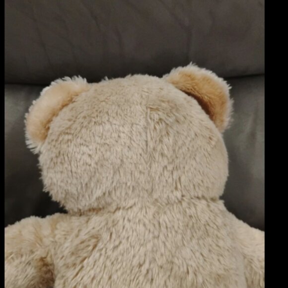 Build a Bear Happy Birthday Plush Tan Bear Blue Confetti Plush Stuffed Animal - Picture 9 of 11